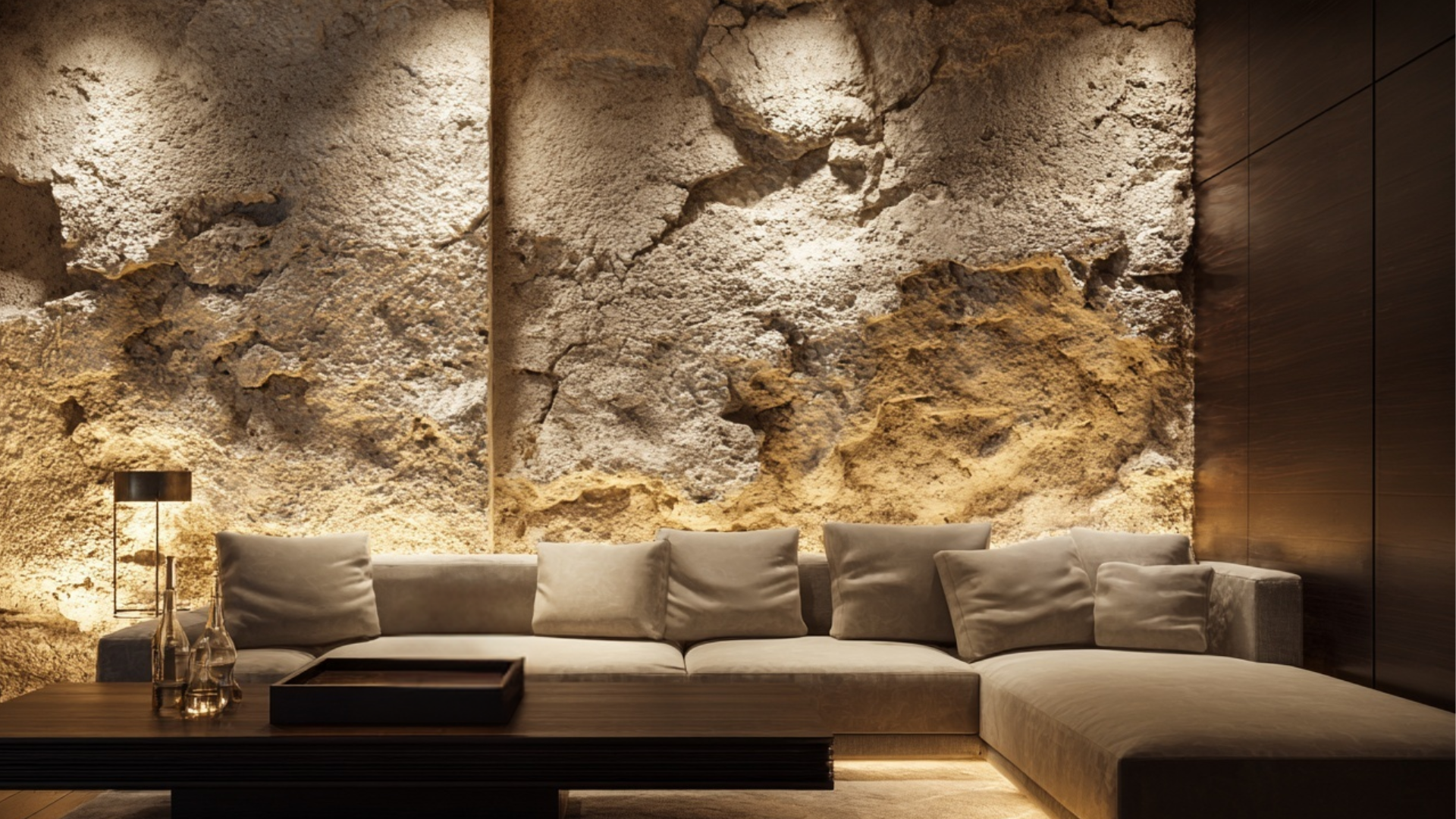 4 create a stone accent wall
