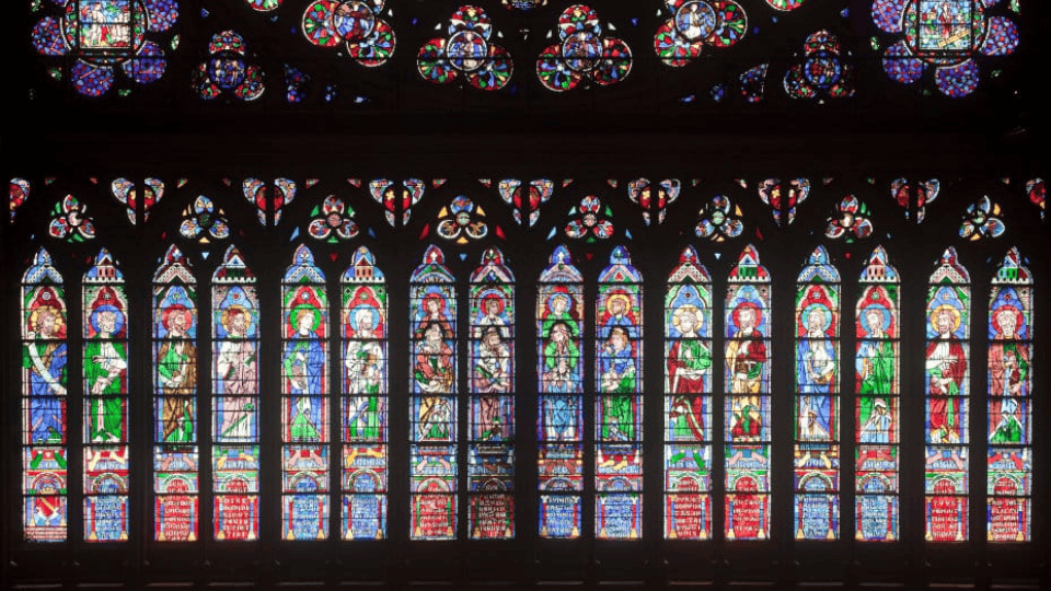 Rose windows of catheral