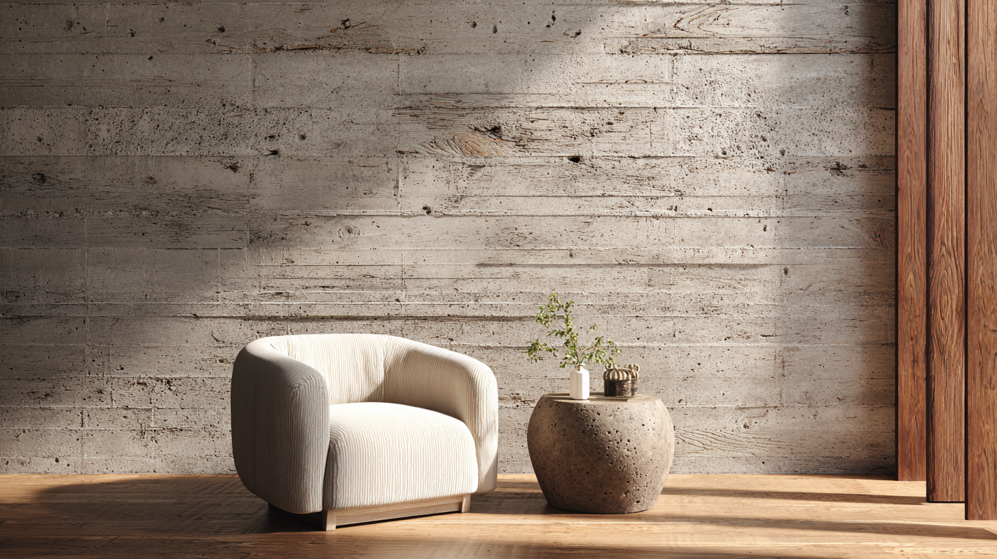 Textured Concrete Accent Pieces