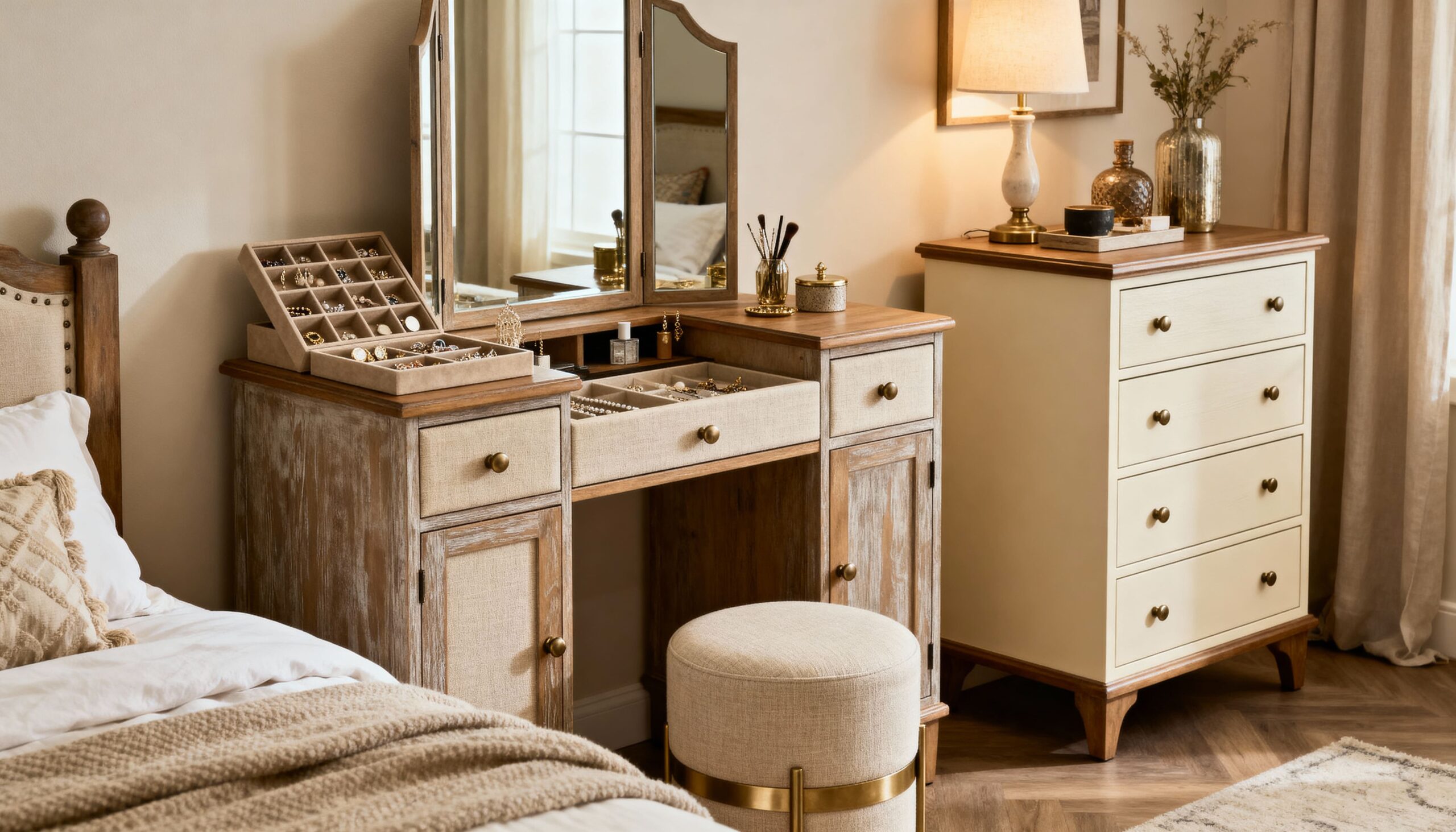 Add Freestanding Dressers for Flexibility