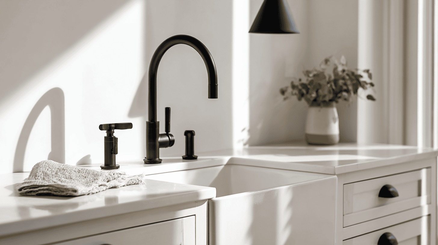 add matte black fixtures