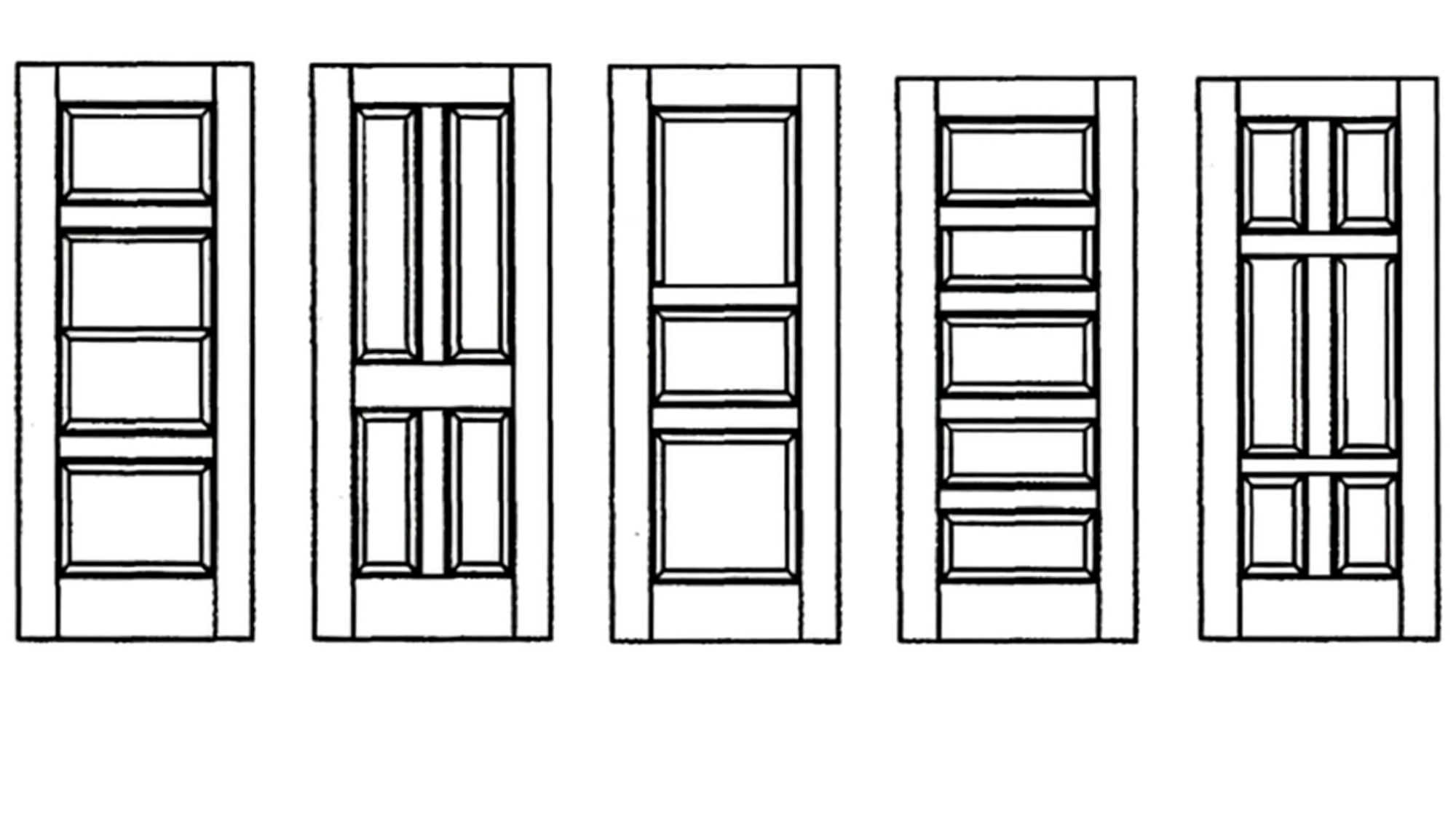 all about stile and rail door parts and uses