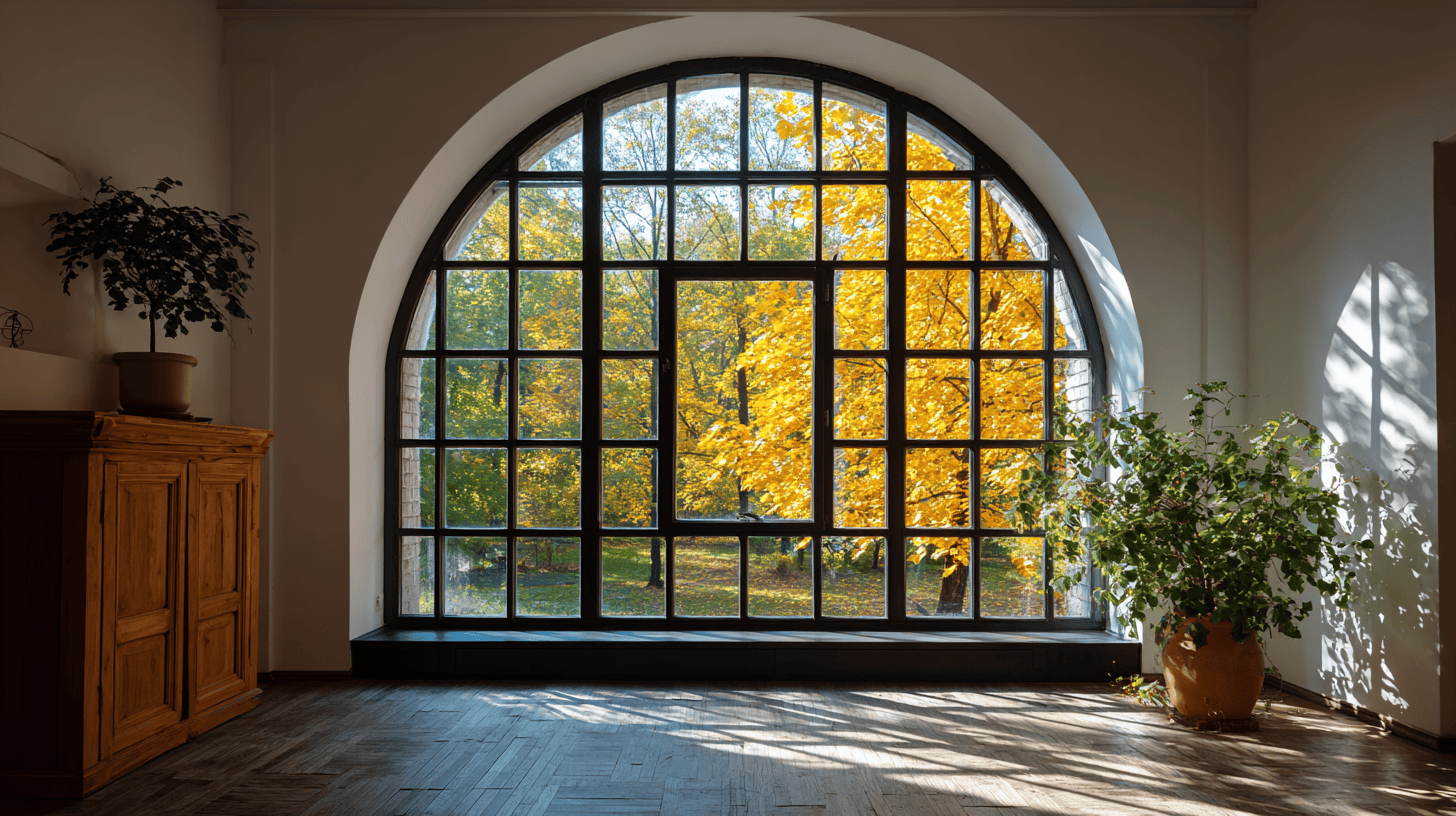 arched interior doorways and windows