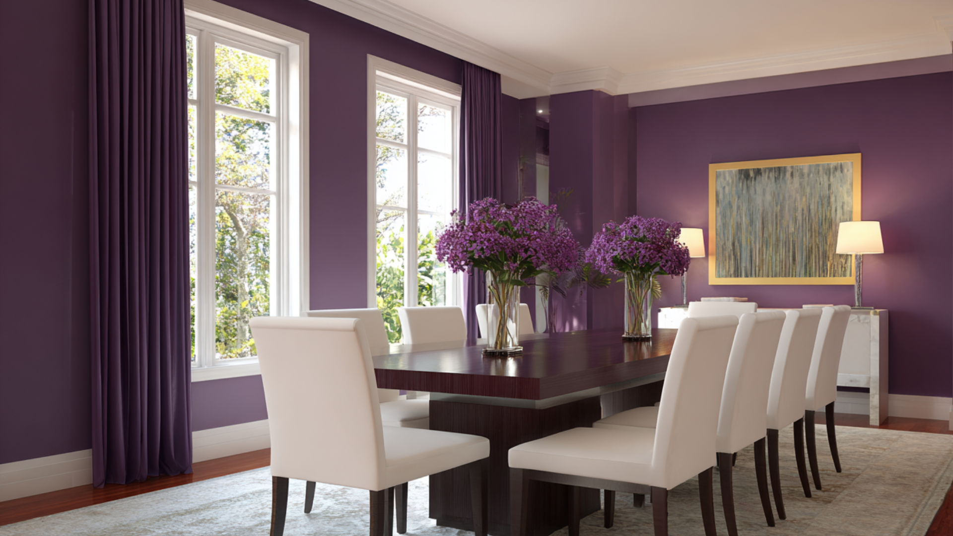 aubergine purple