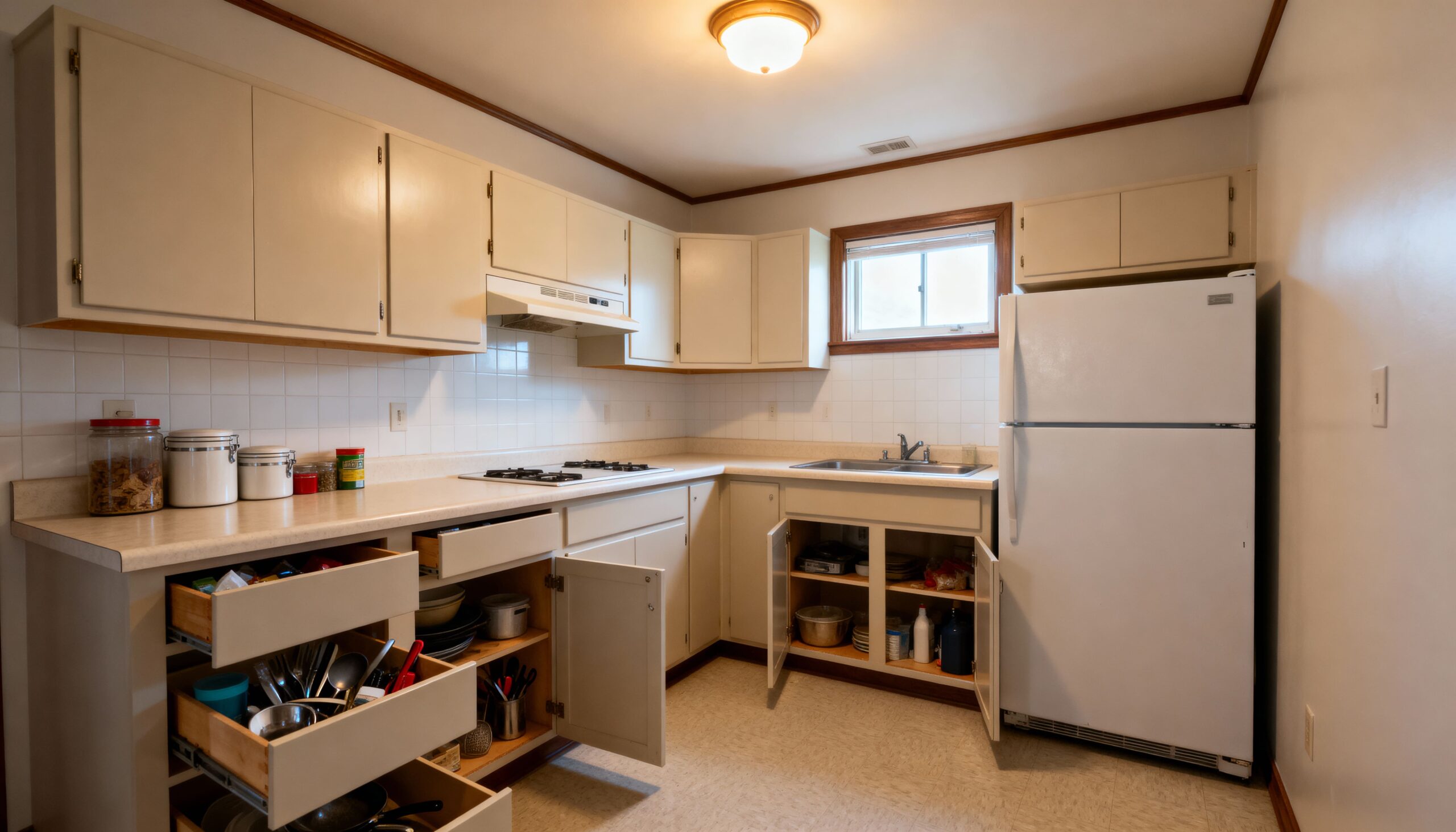 before small kitchen