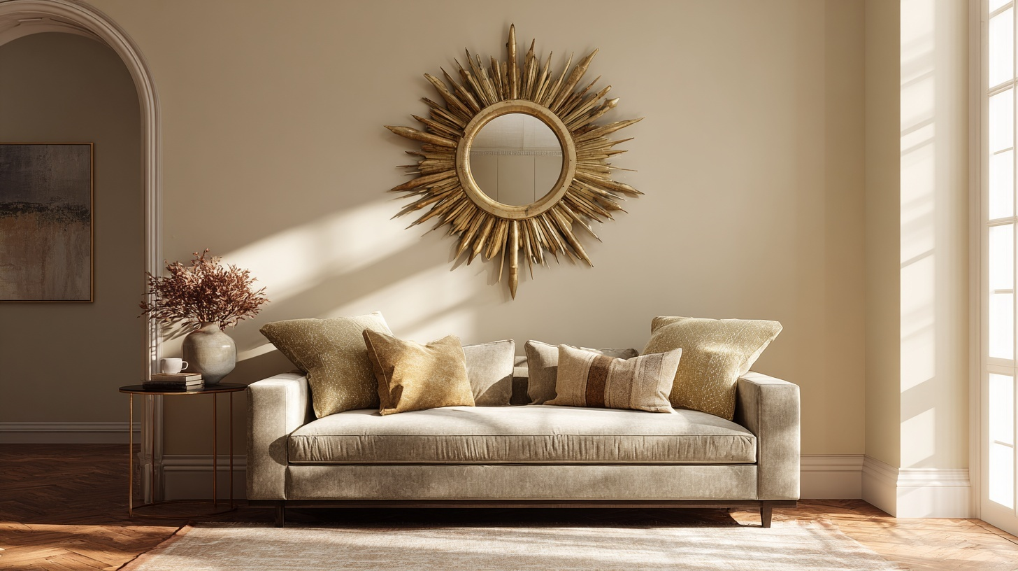 blend art deco glamour with casual comfort