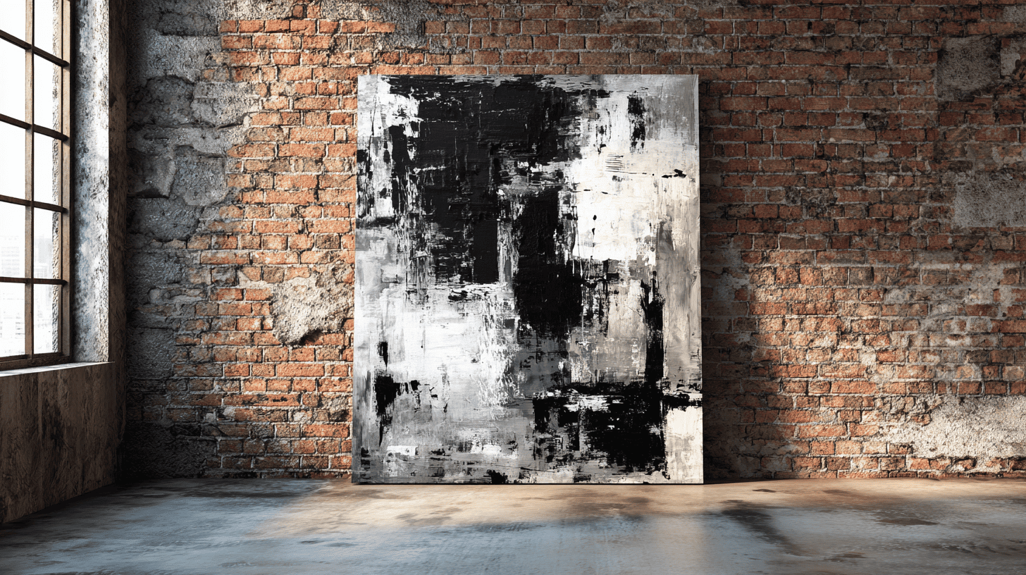 bold artwork and industrial expression