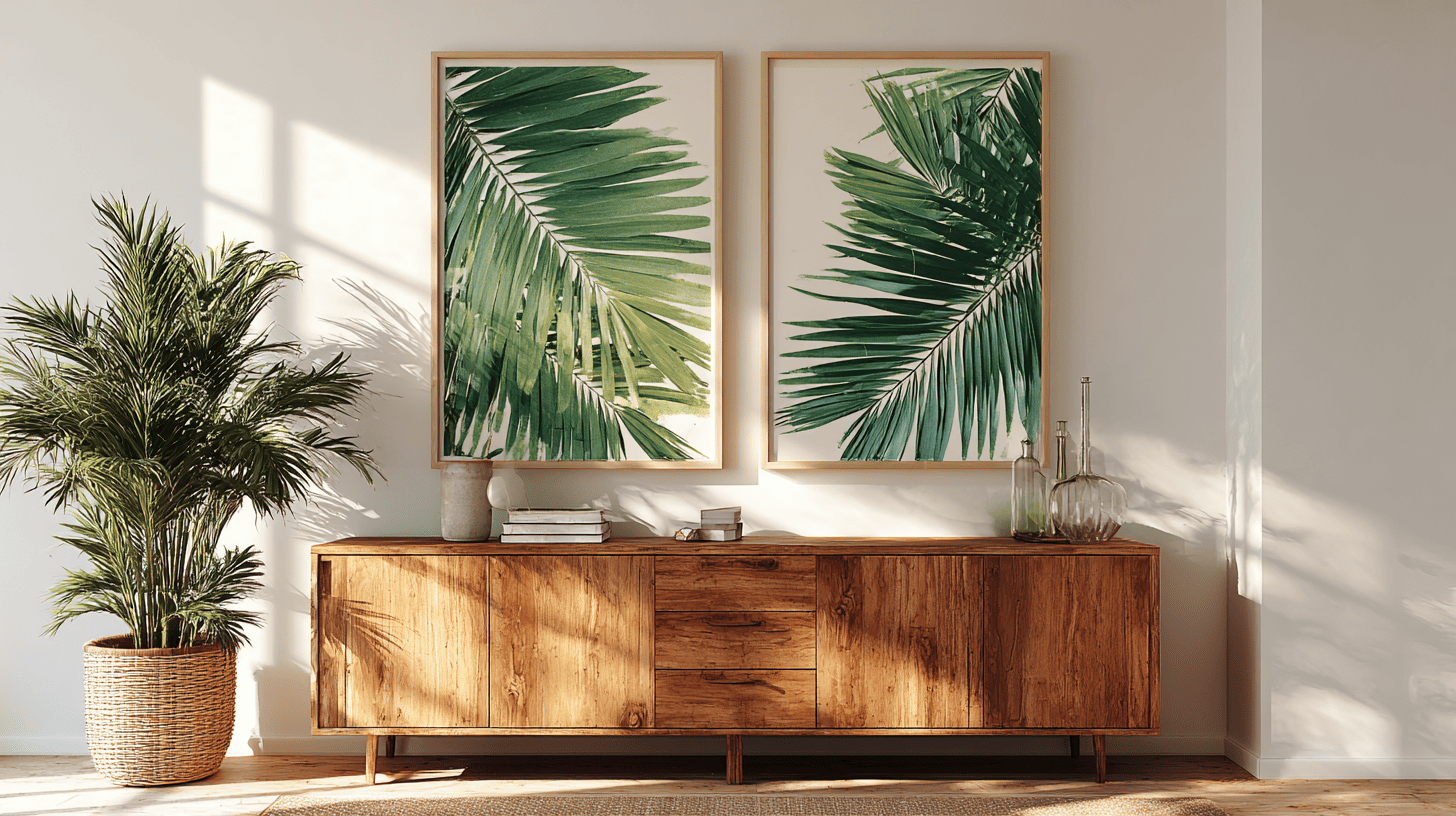 coastal botanical prints