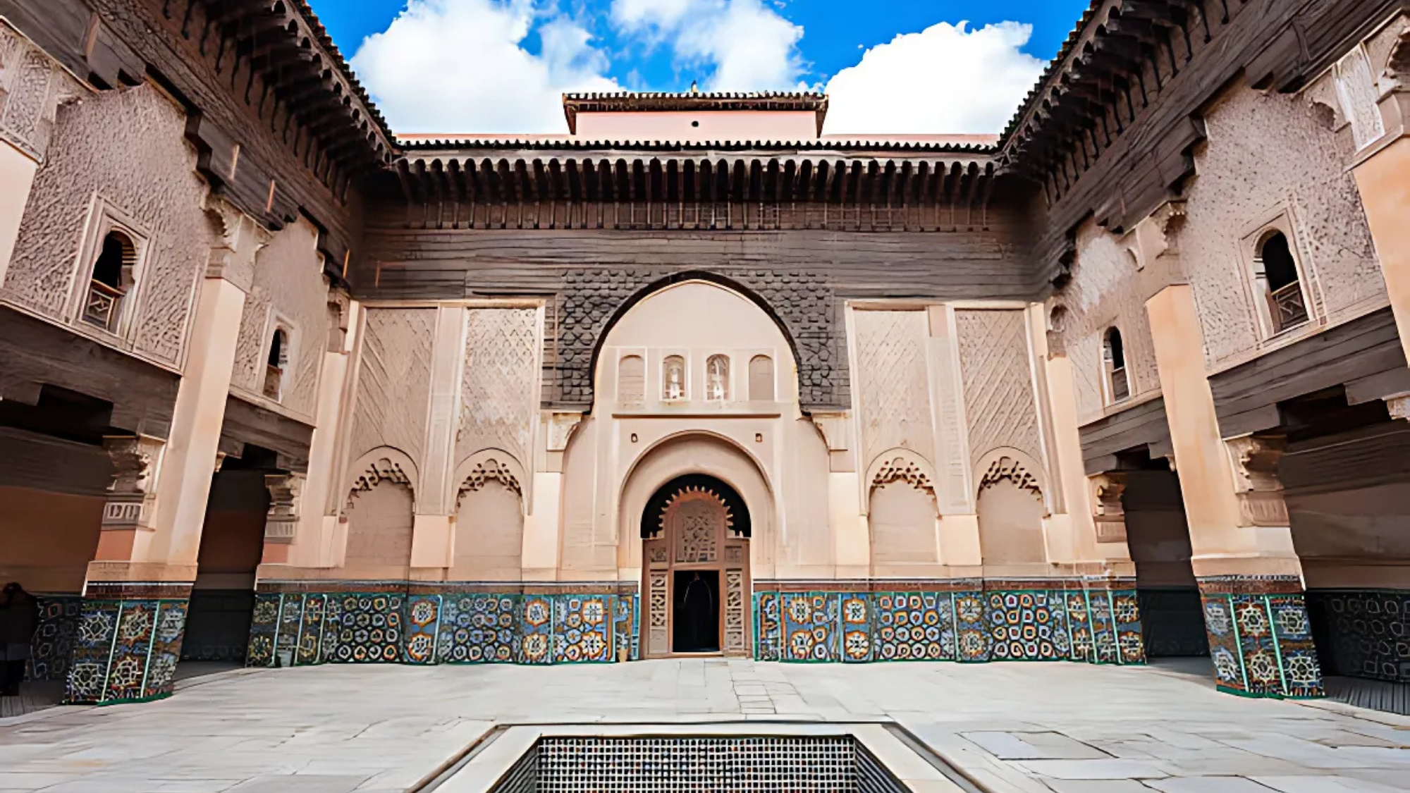 colorful zellij tilework