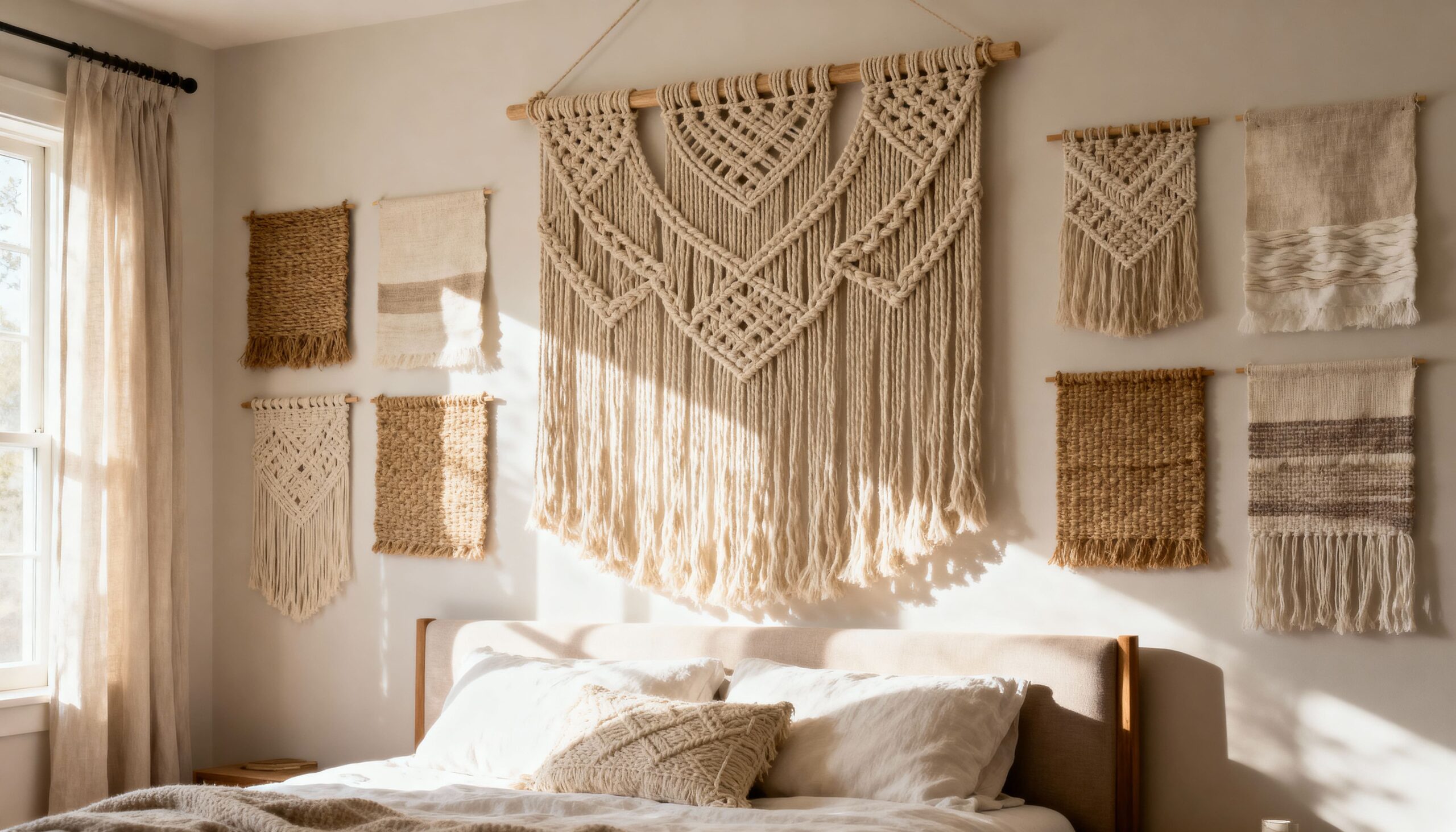 combine-texture-with-wall-hangings