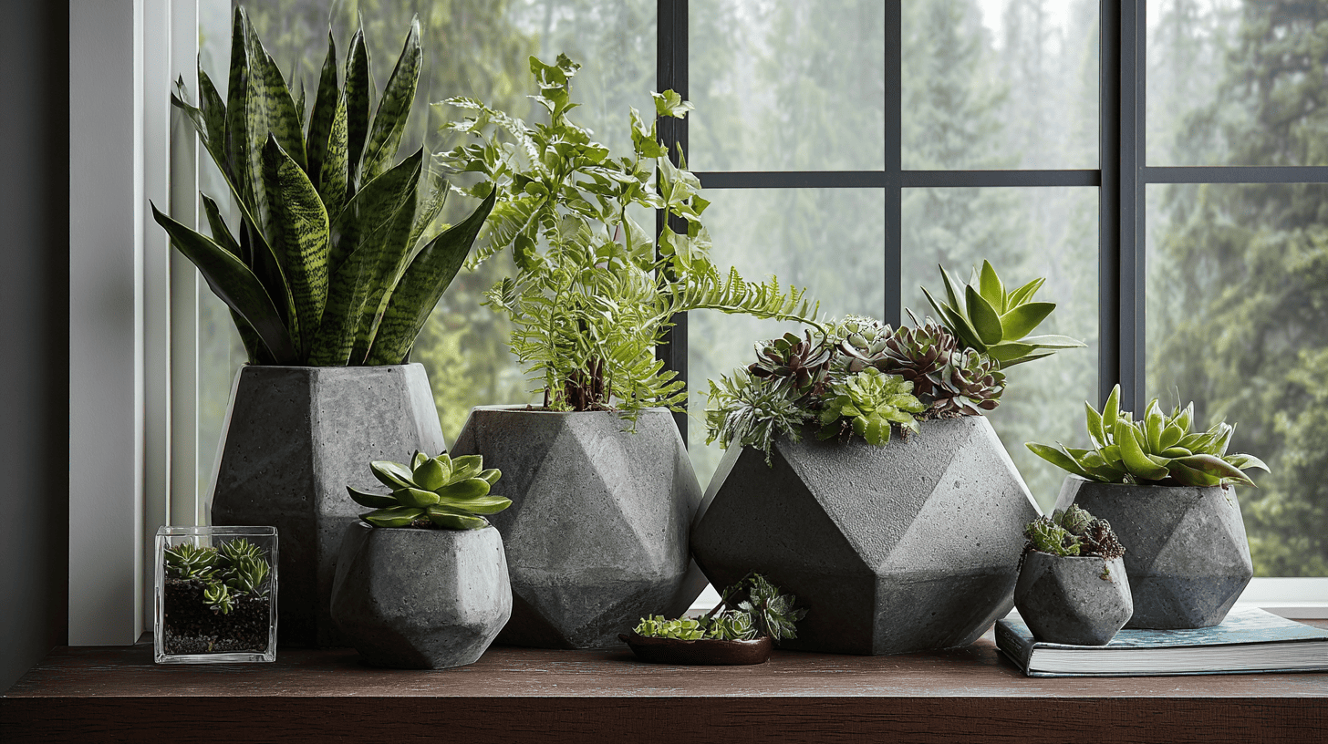 concrete planters
