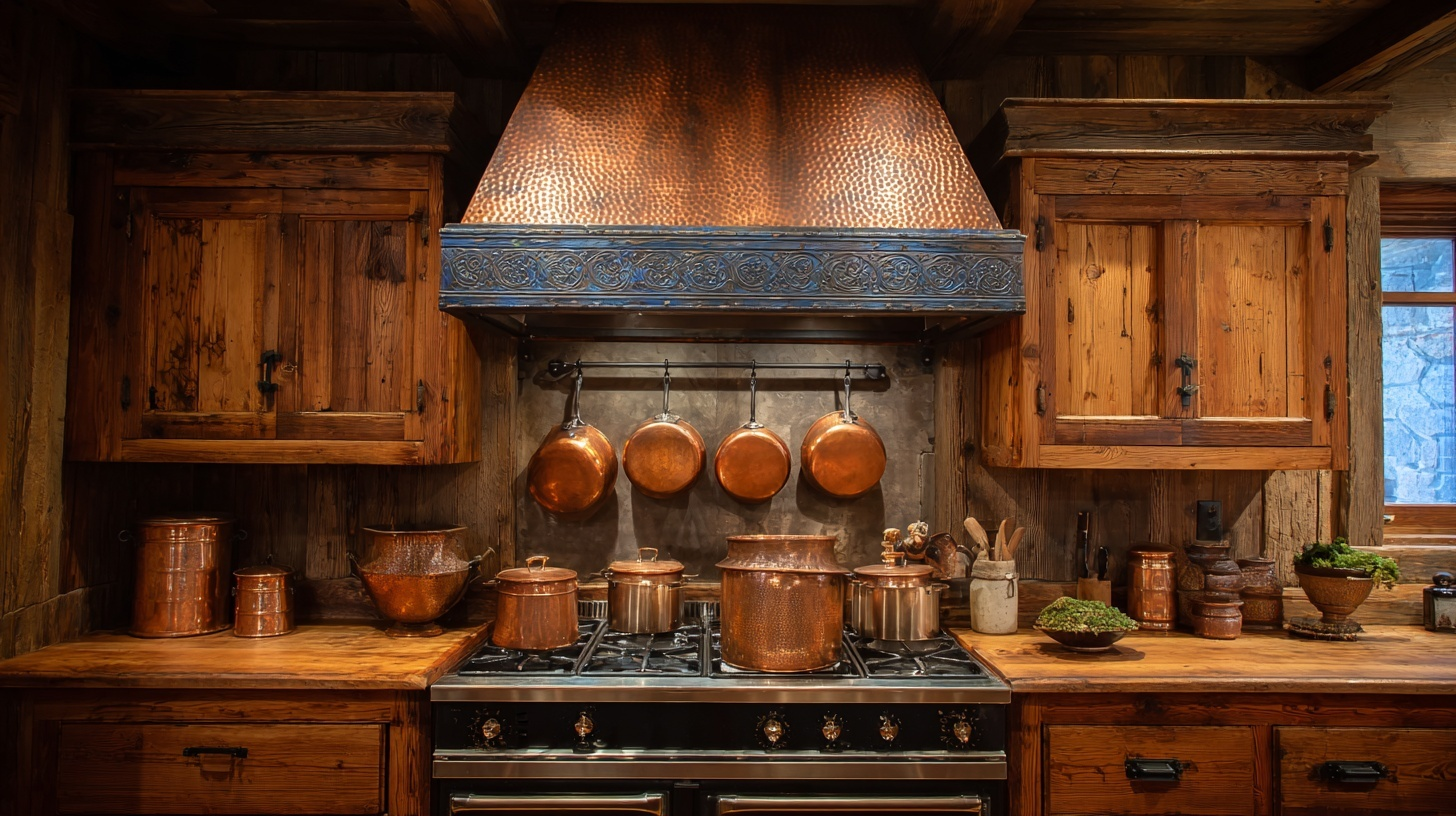 copper kitchen elements