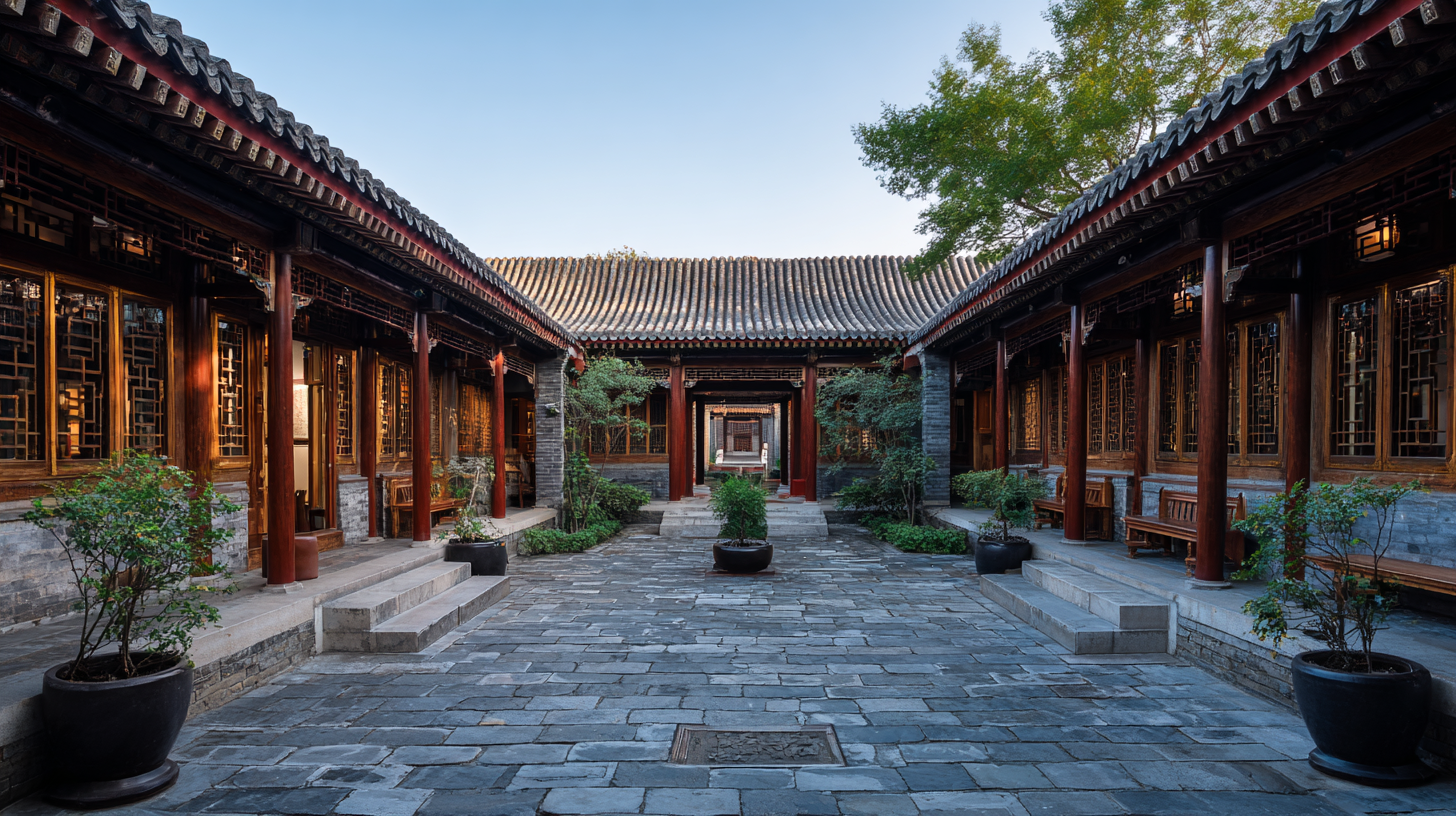 courtyard homes siheyuan residences