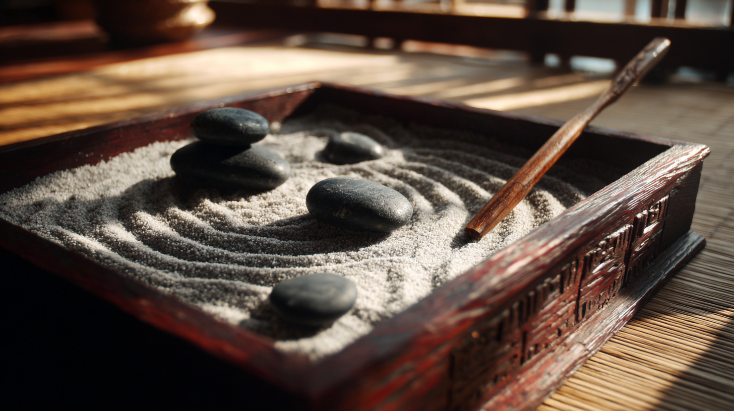 create a zen garden corner