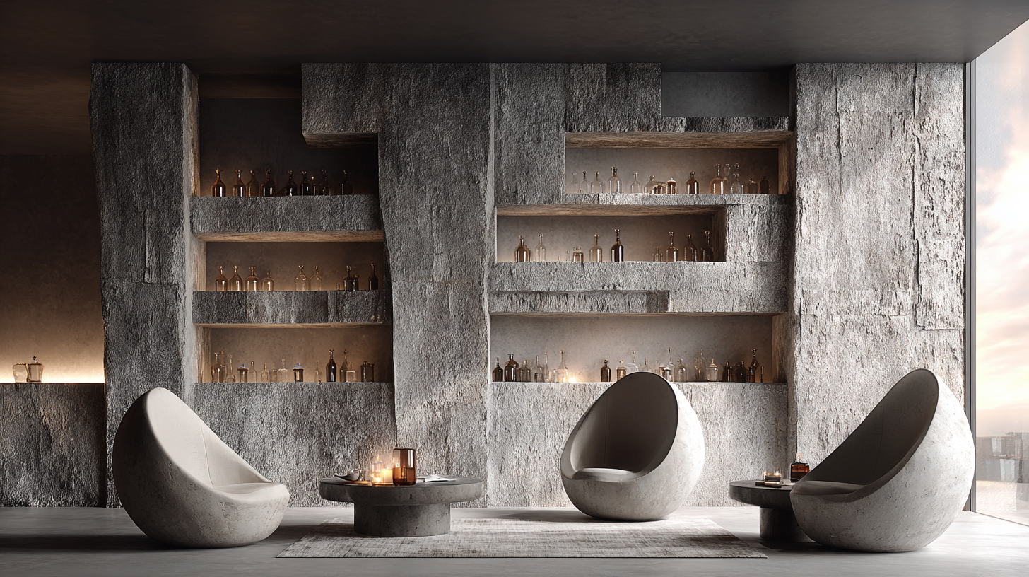 dramatic scale contrasts