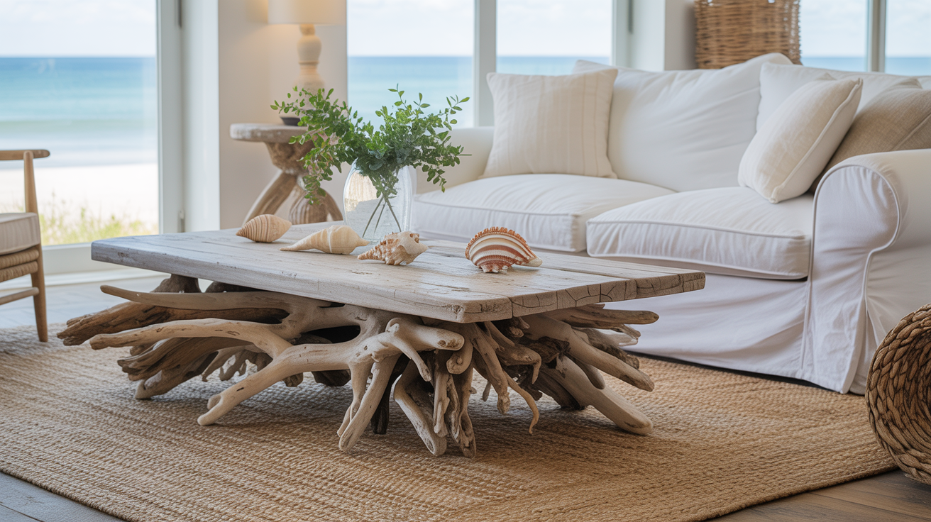 driftwood coffee tables