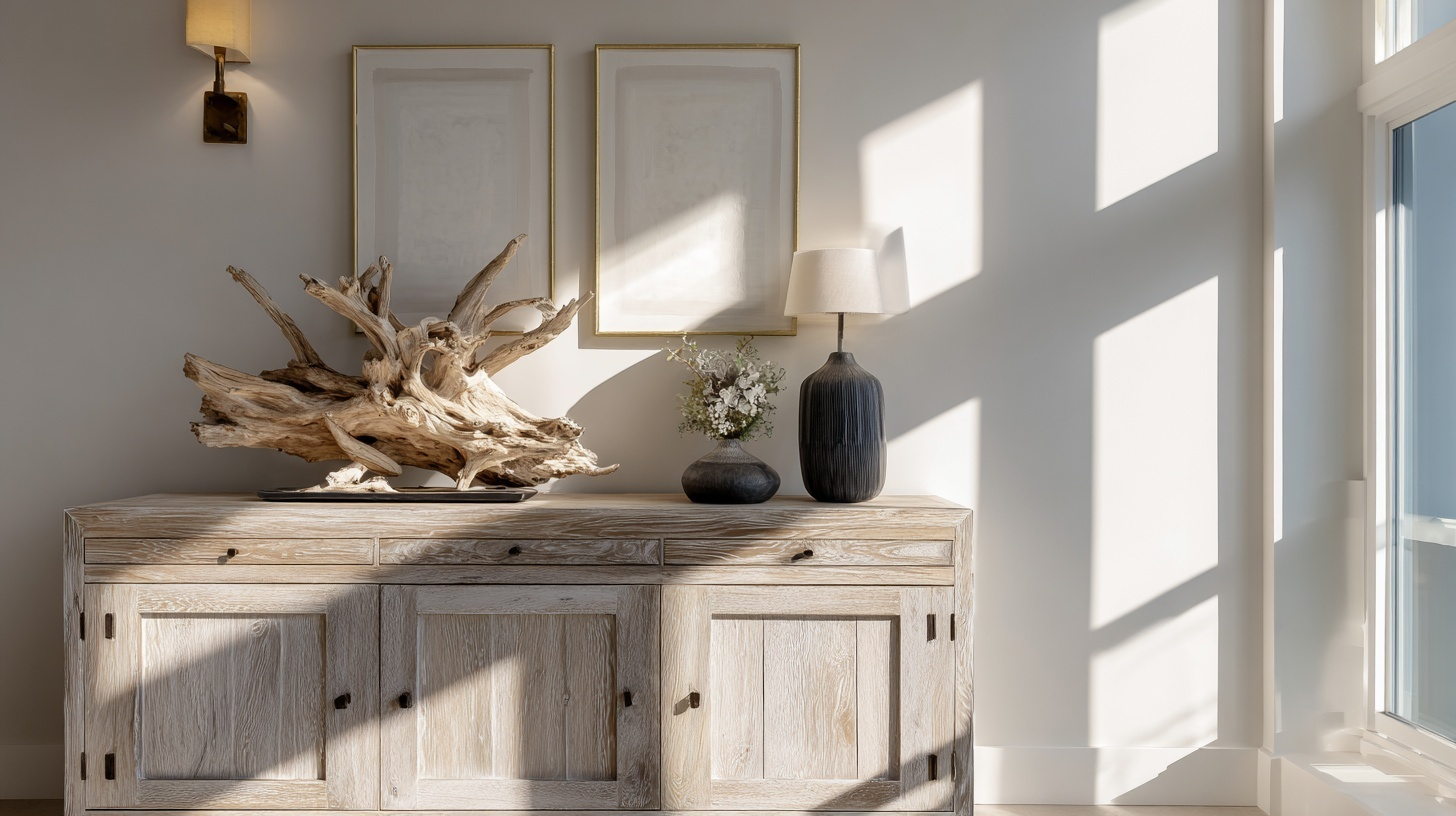 driftwood decorative elements