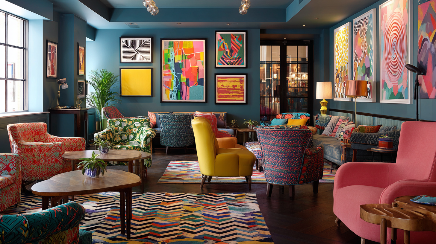 eclectic hotel design