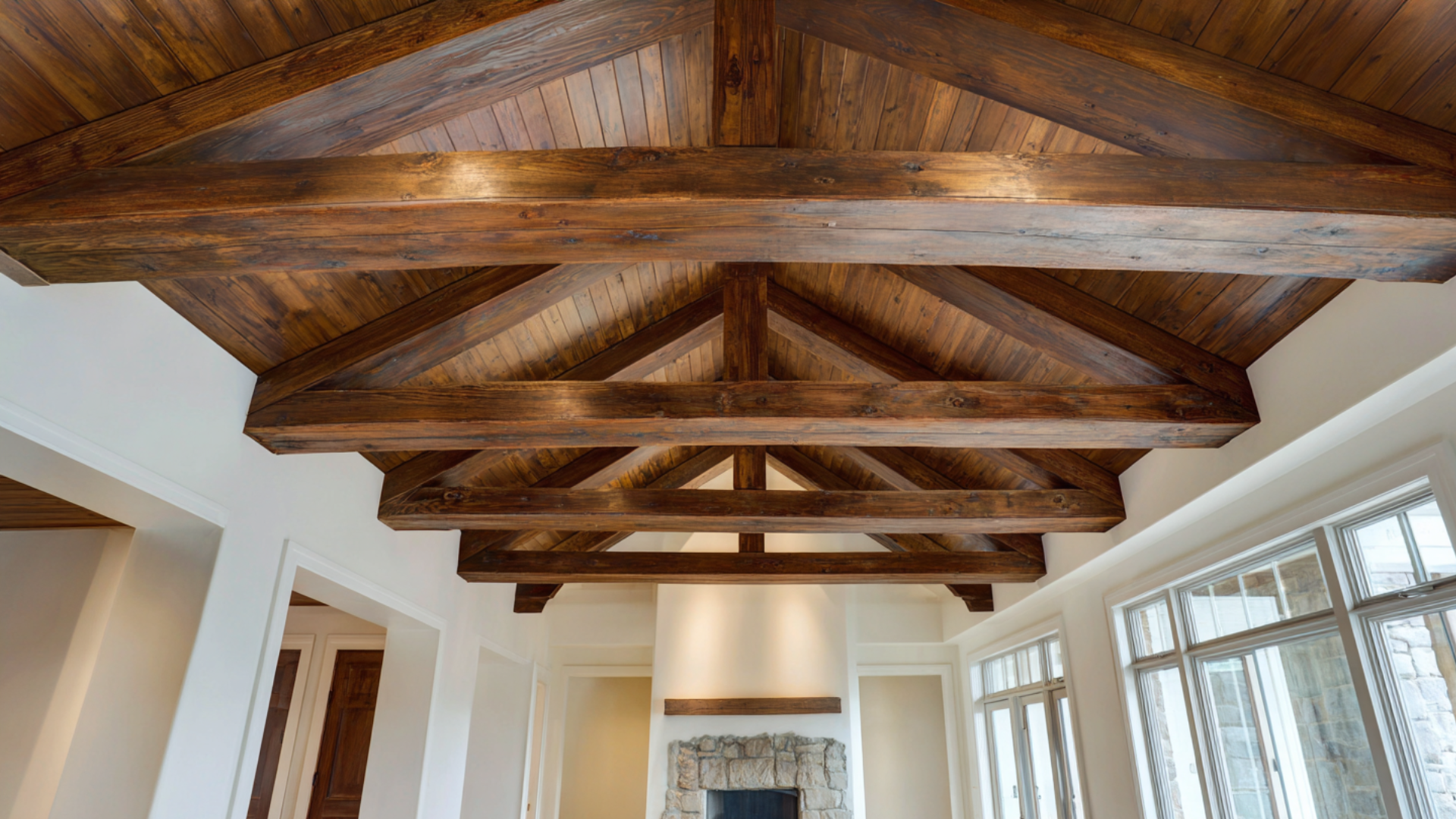 exposed beam ceilings
