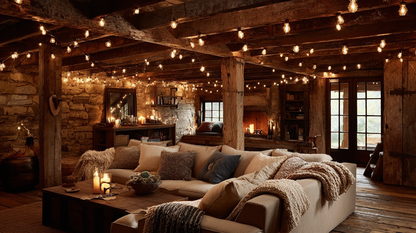 exposed ceiling beams