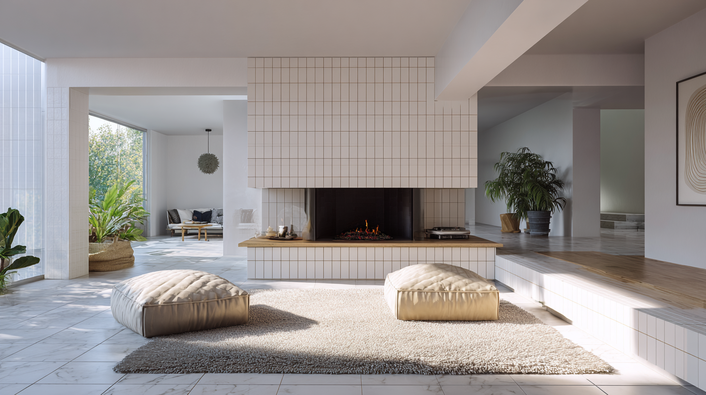 fireplace as focal point