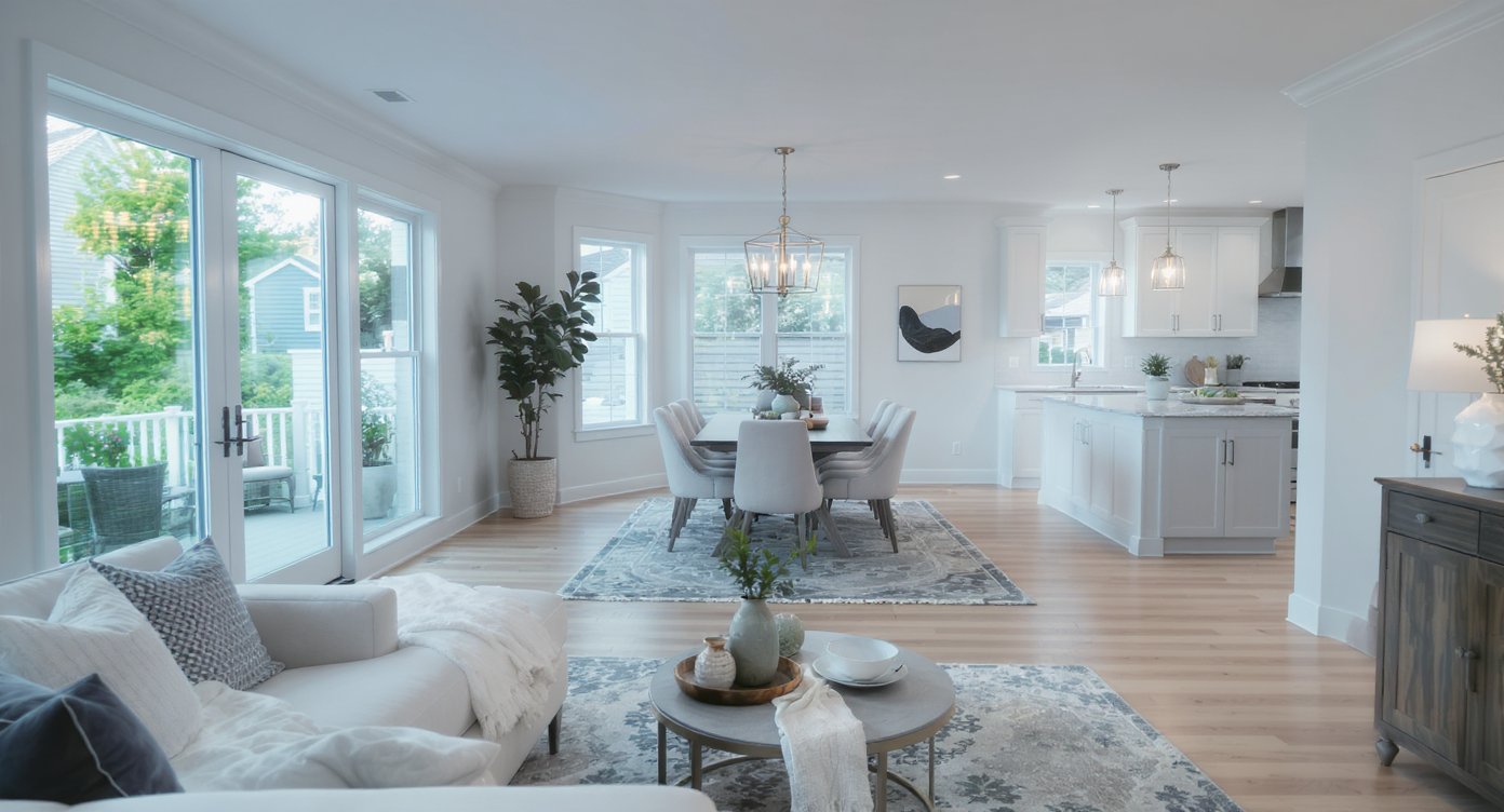 flooring and transition elements