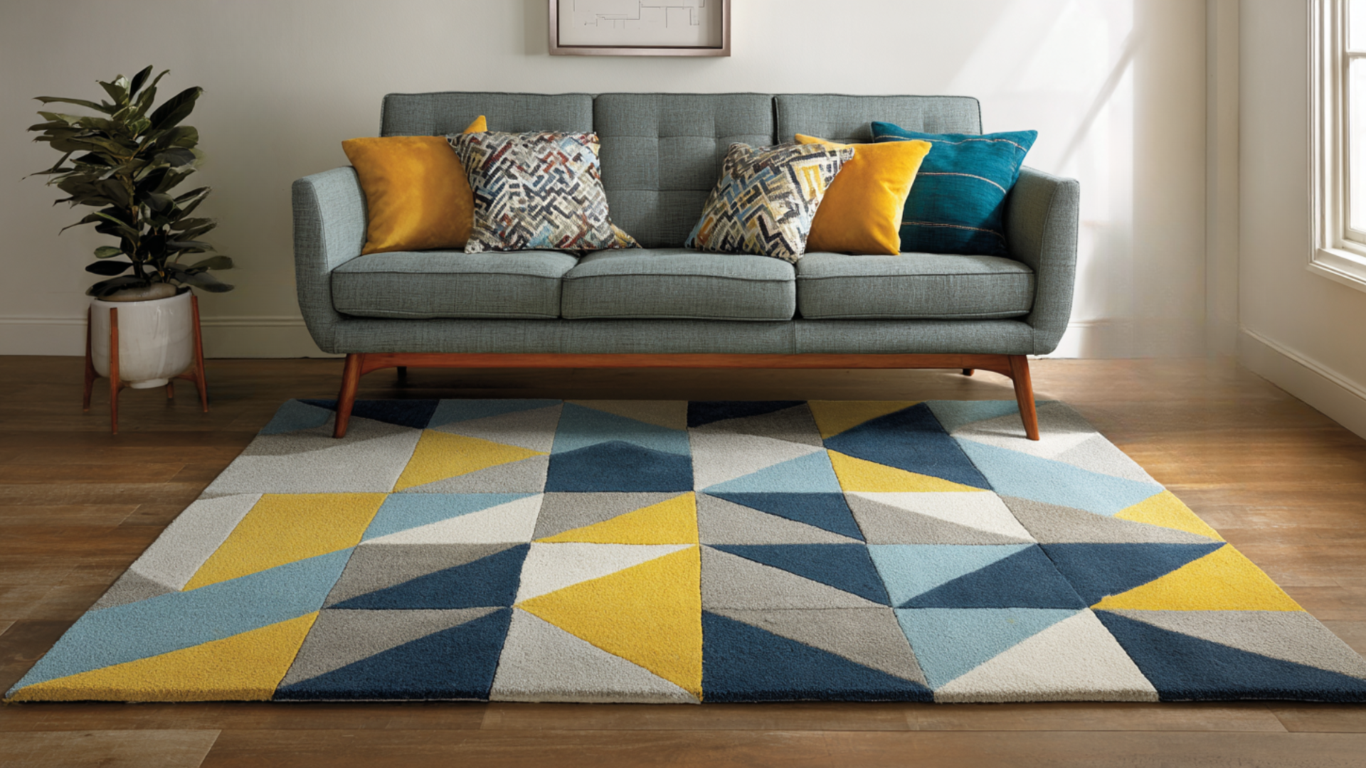 geometric pattern rugs
