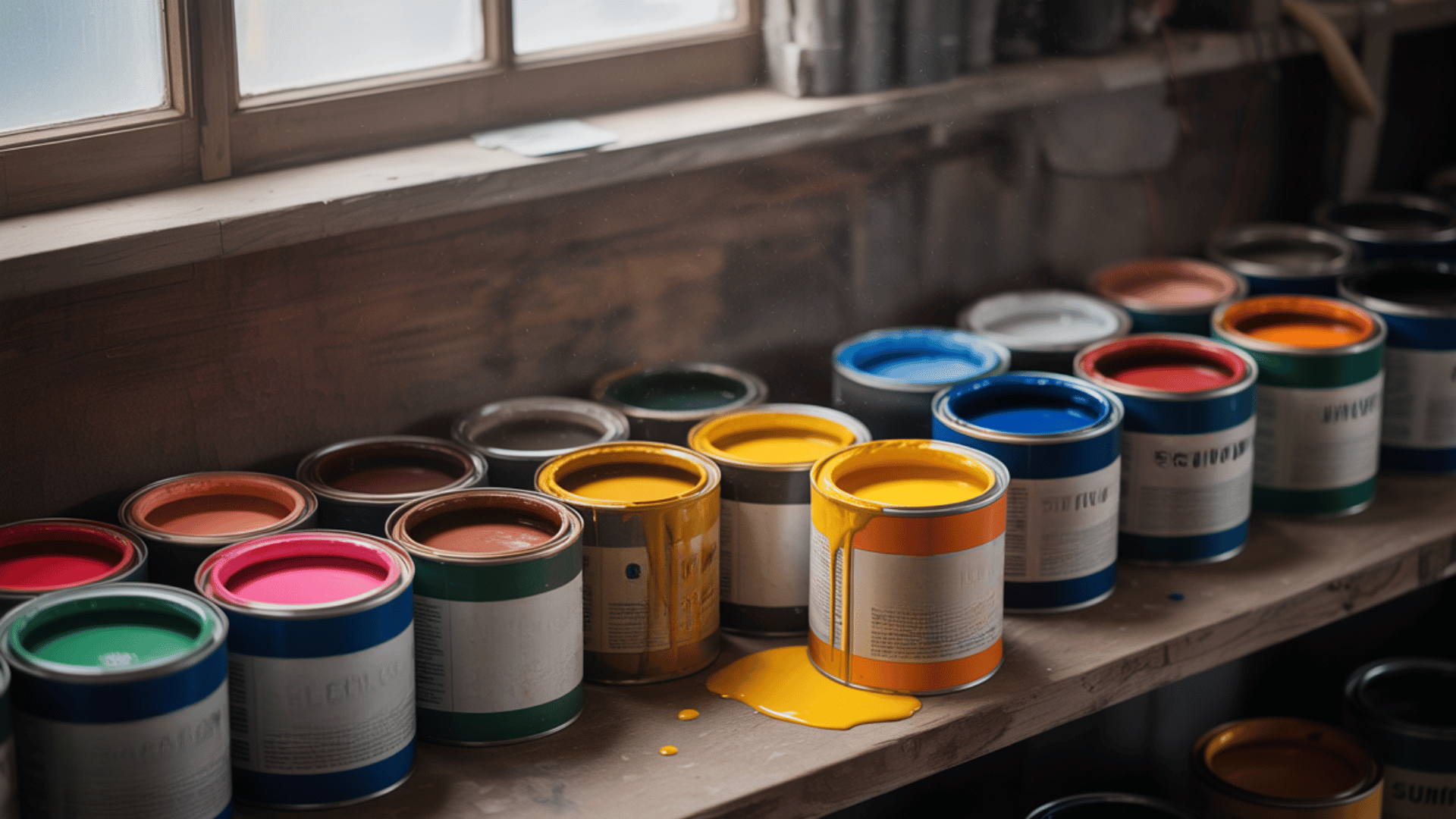 how to determine the life span of opened wall paint