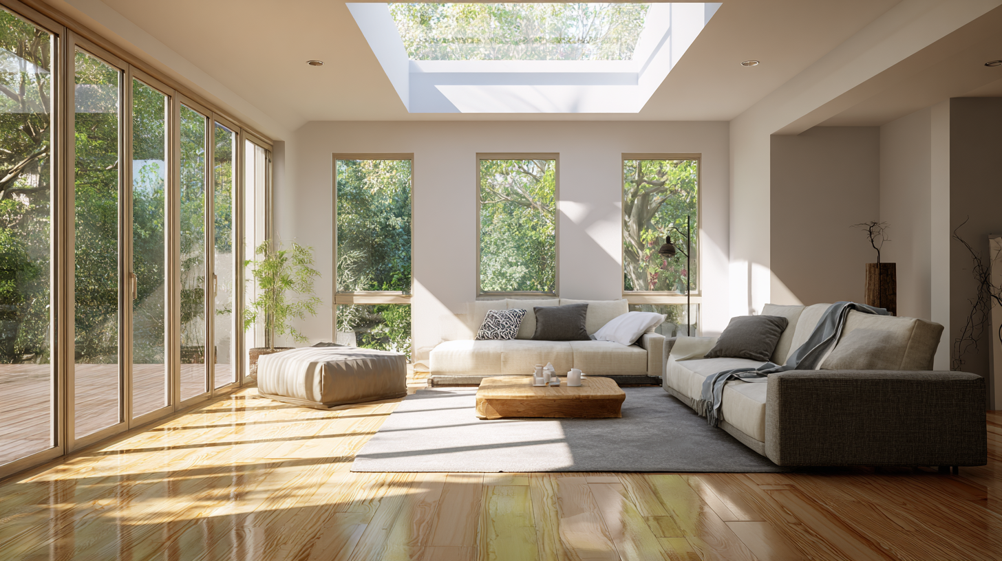 install large windows or skylights