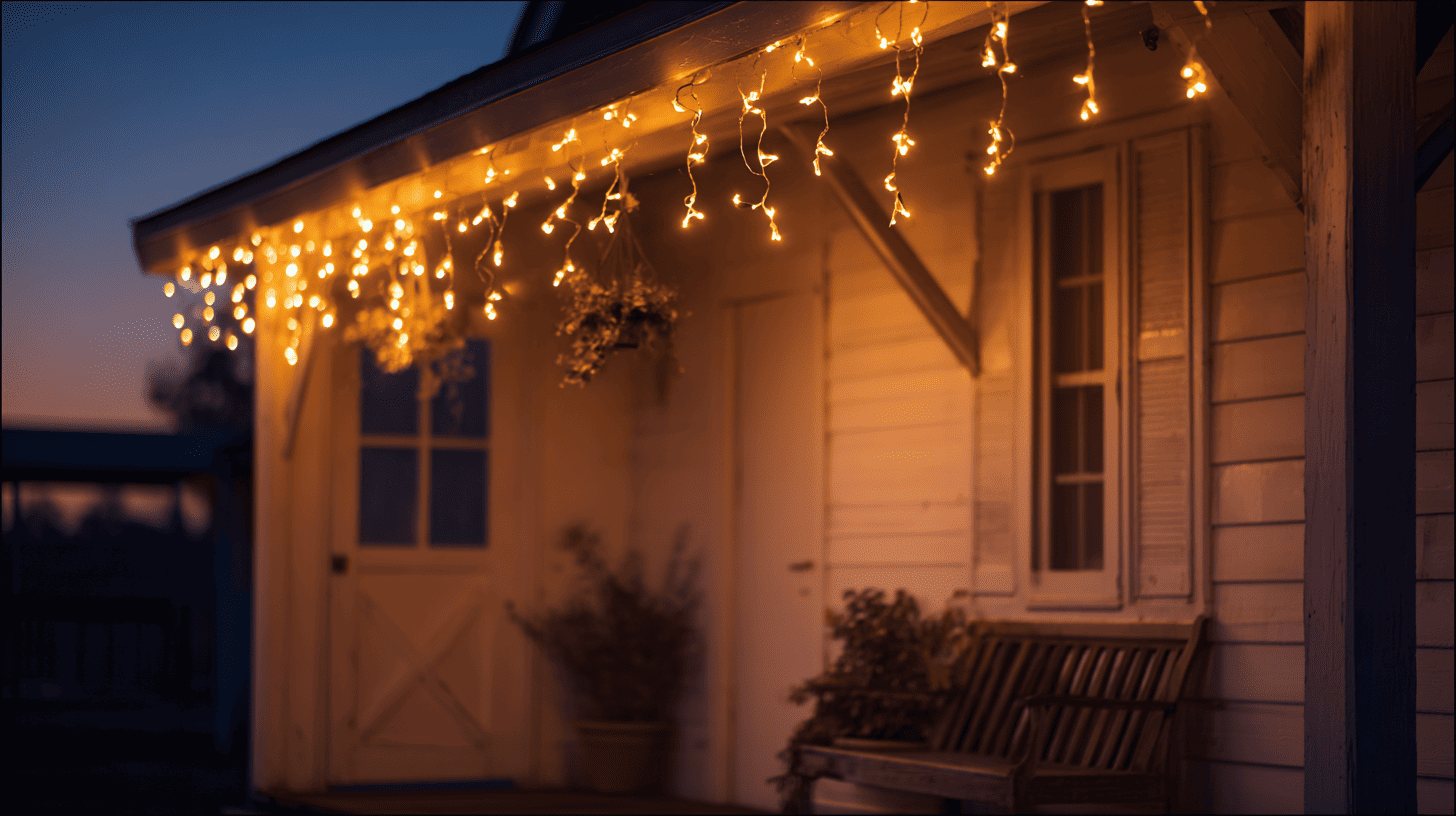 install simple string lights