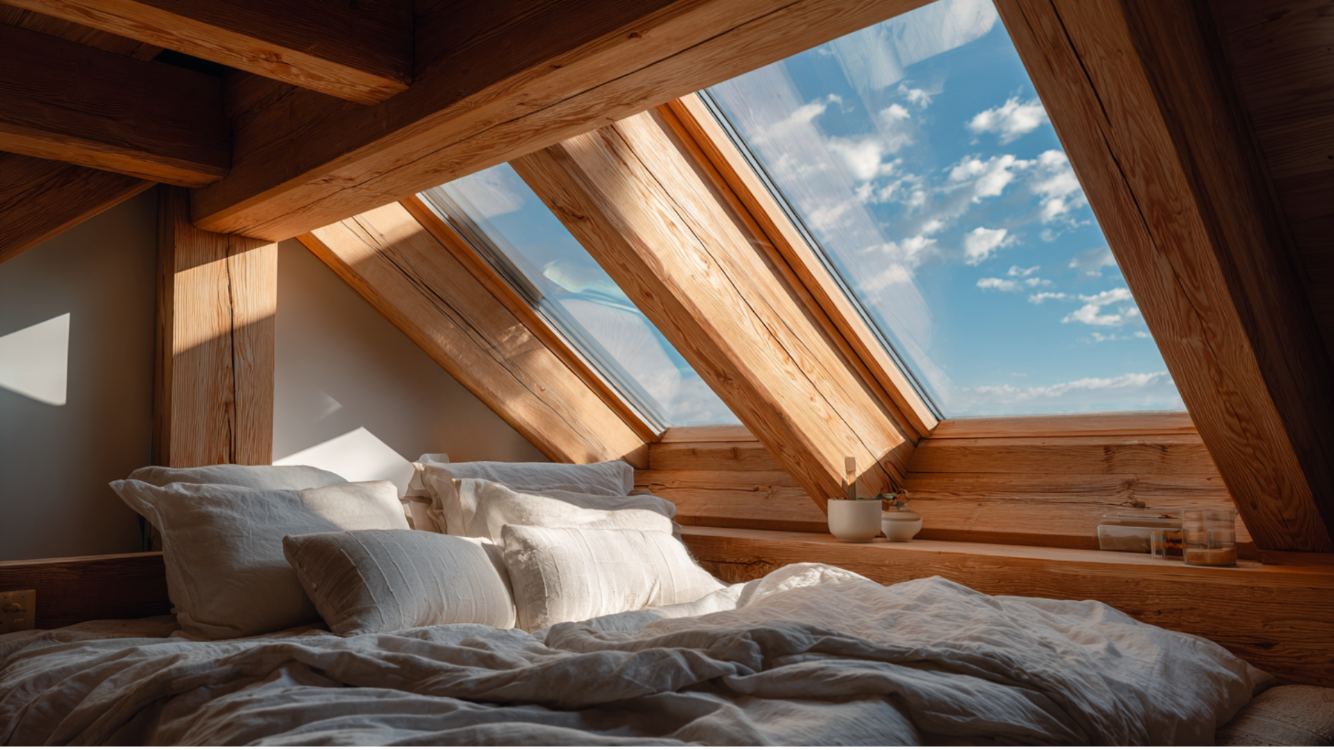 install skylights strategically