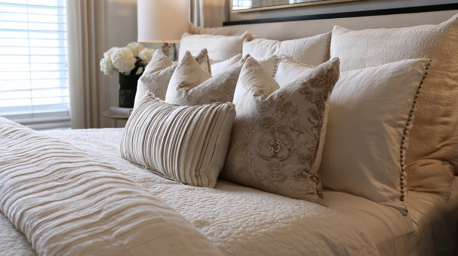 layer neutral bedding in quality fabrics