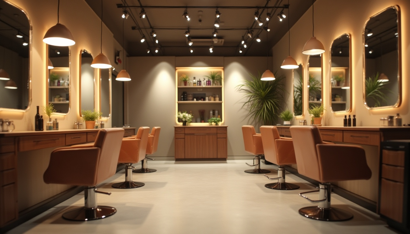 layered lighting design