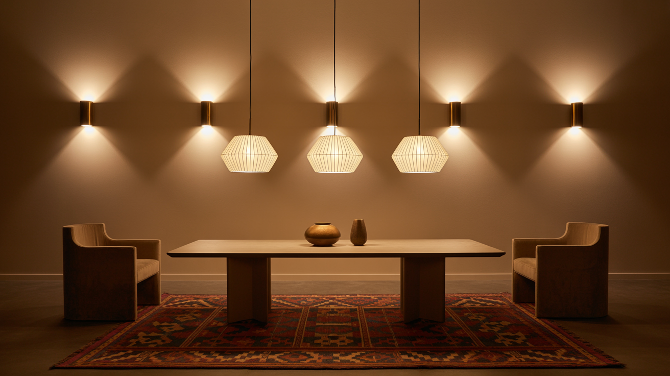 lighting and patterns