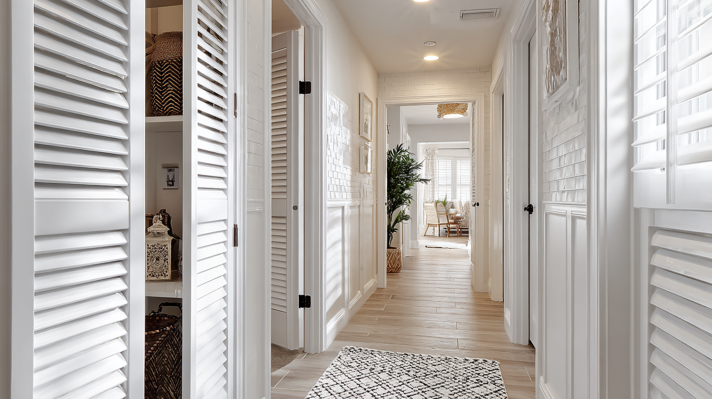louvered doors