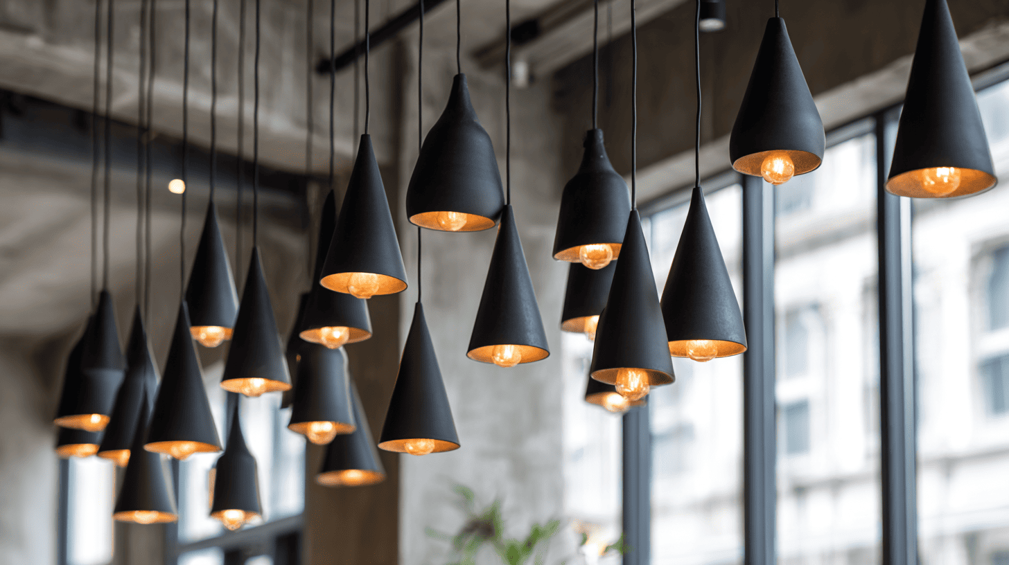 metal pendant clusters