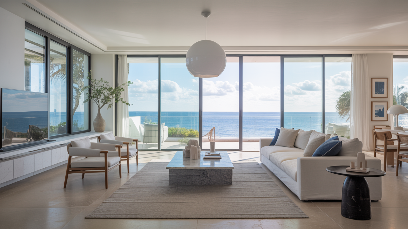 modern beach house style