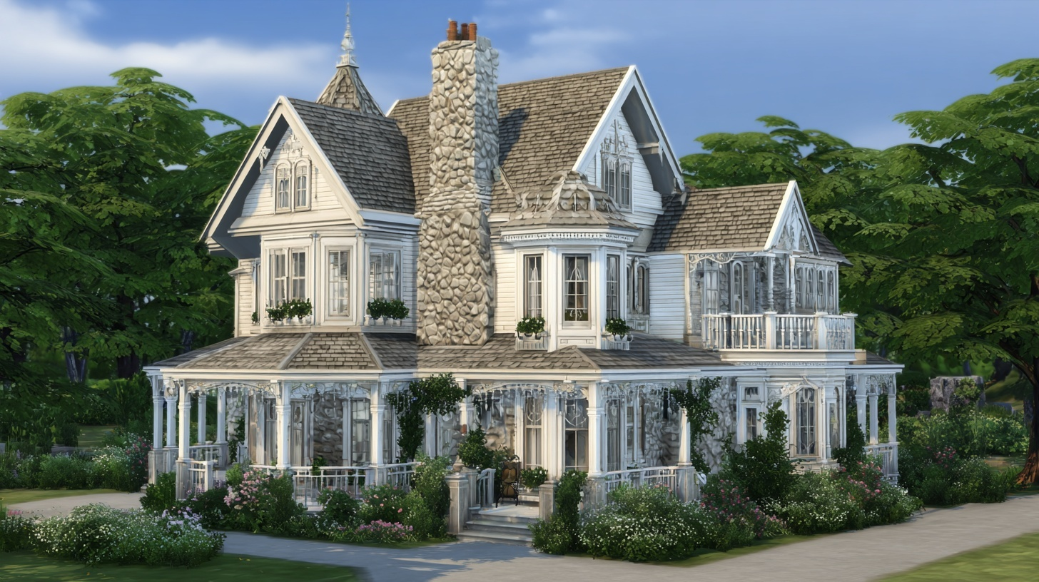 modern interior victorian shell