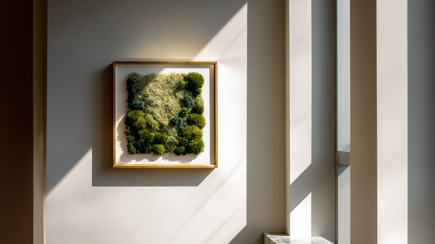 moss art installations