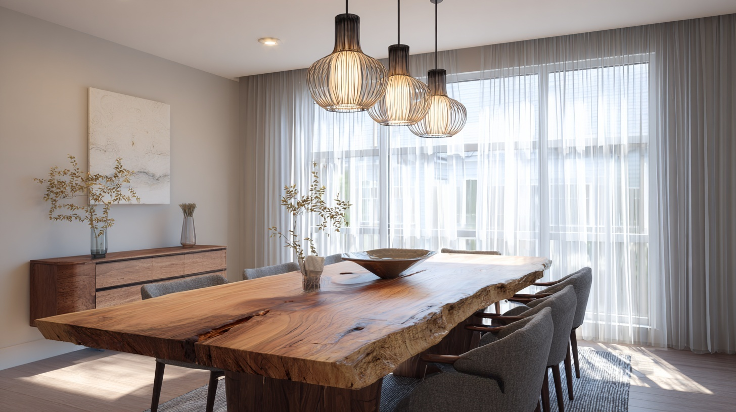 natural edge wood tables