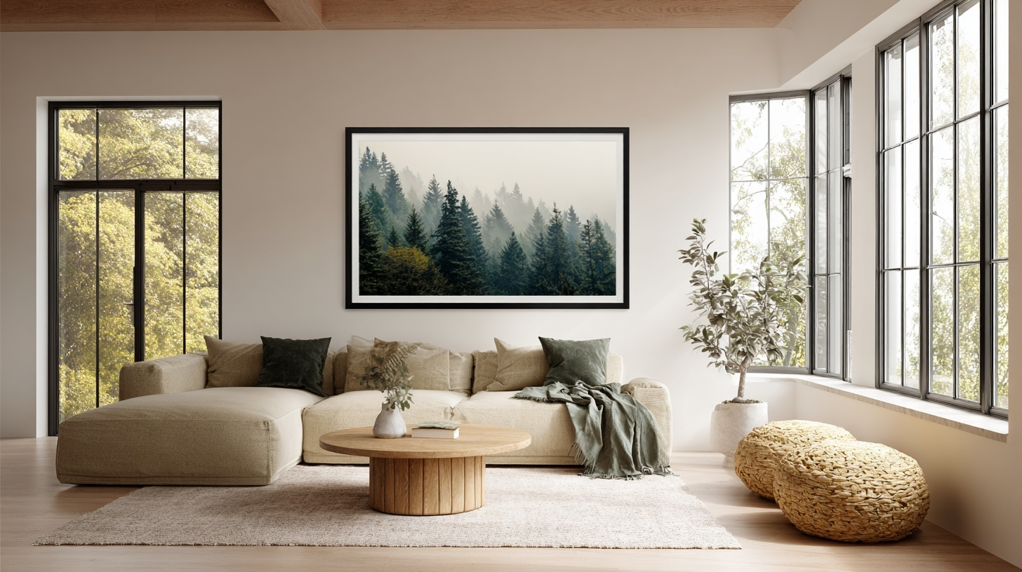 nature photography display