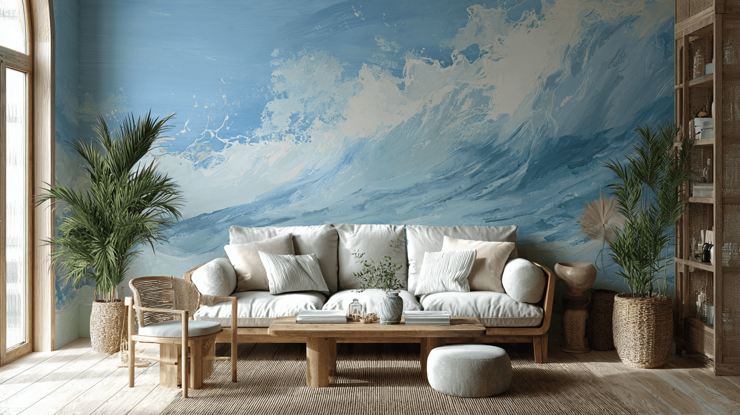ocean inspired wall murals