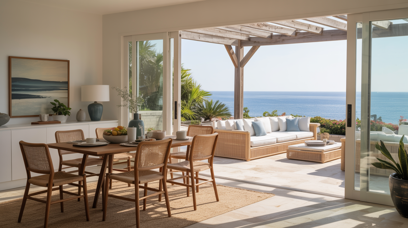 open spaces that connect to outdoor patios