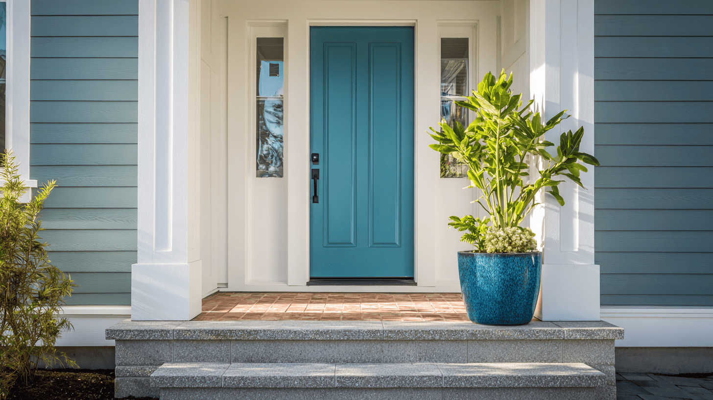 paint your front door a bold color