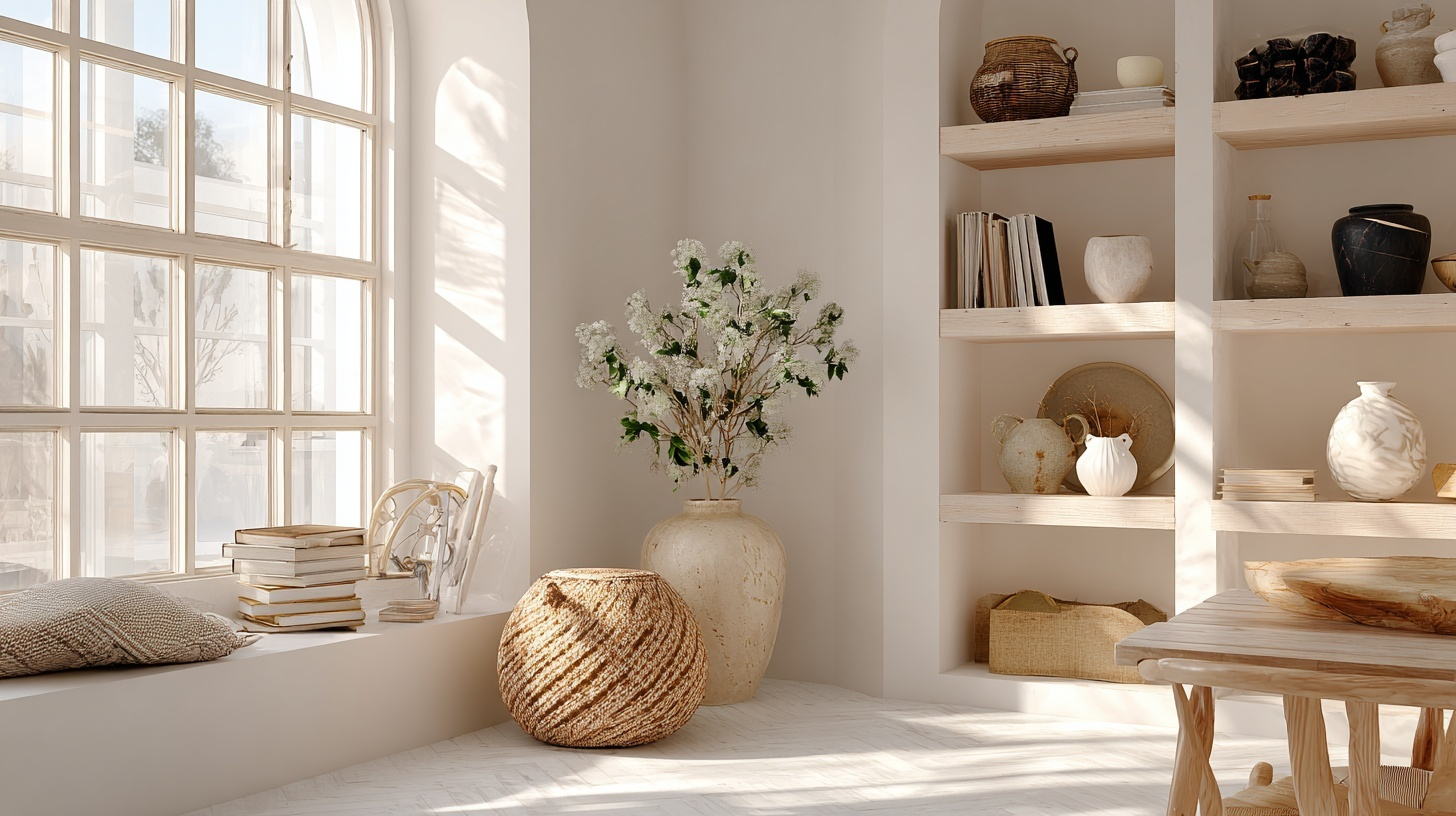 pair scandinavian simplicity with global accents