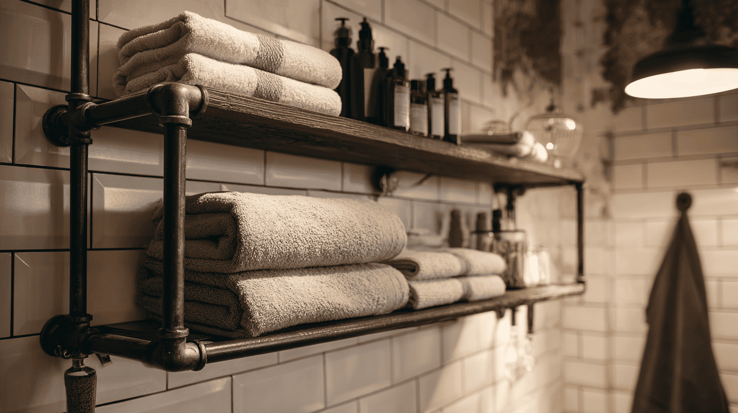 pipe towel racks