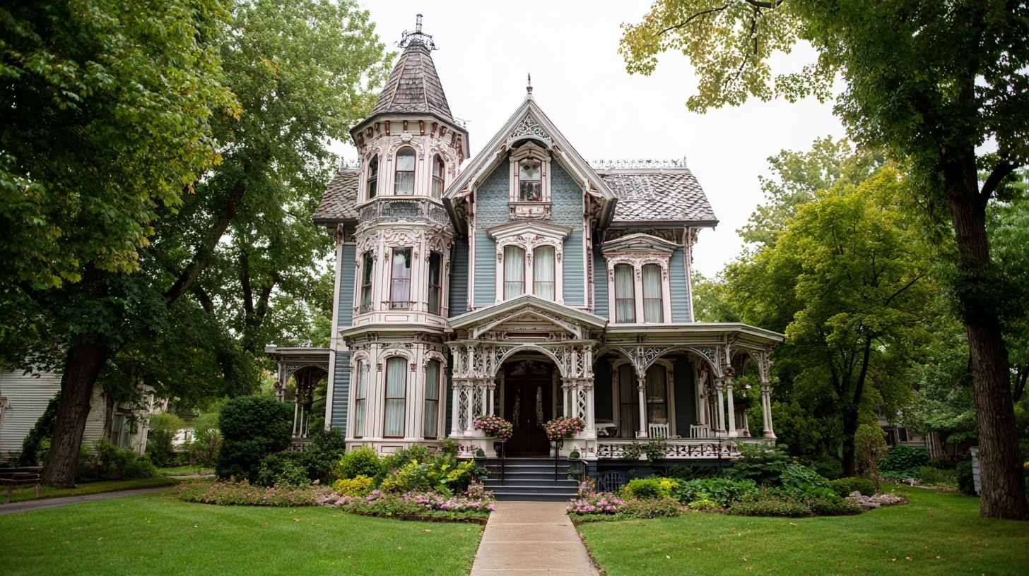 restored victorian mansion