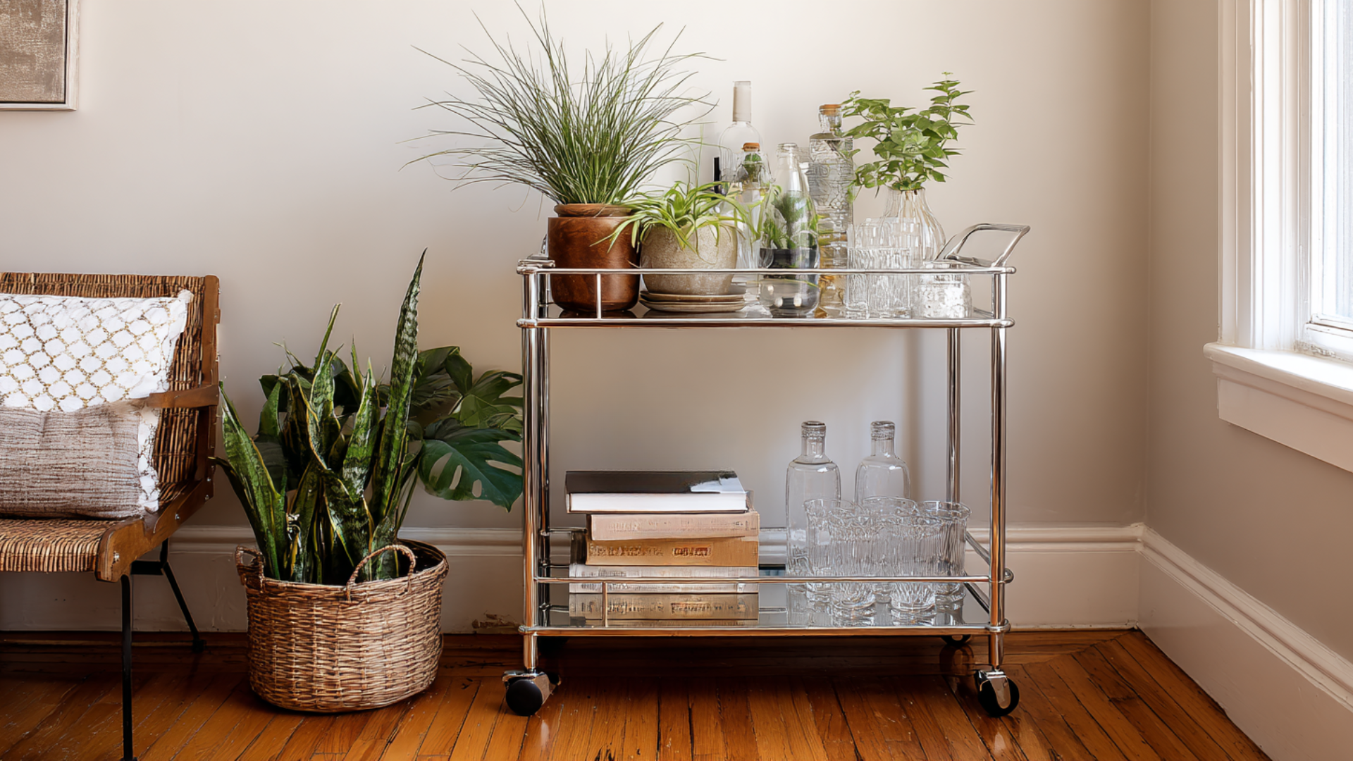 retro bar carts