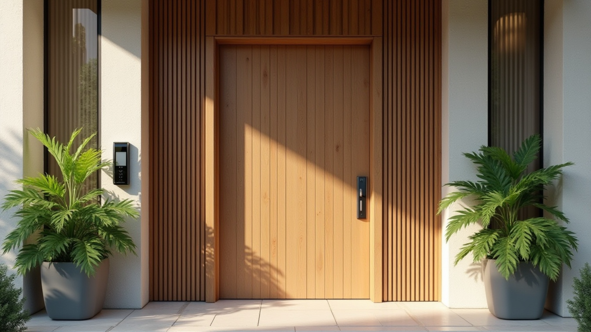 rustic wooden plank doors