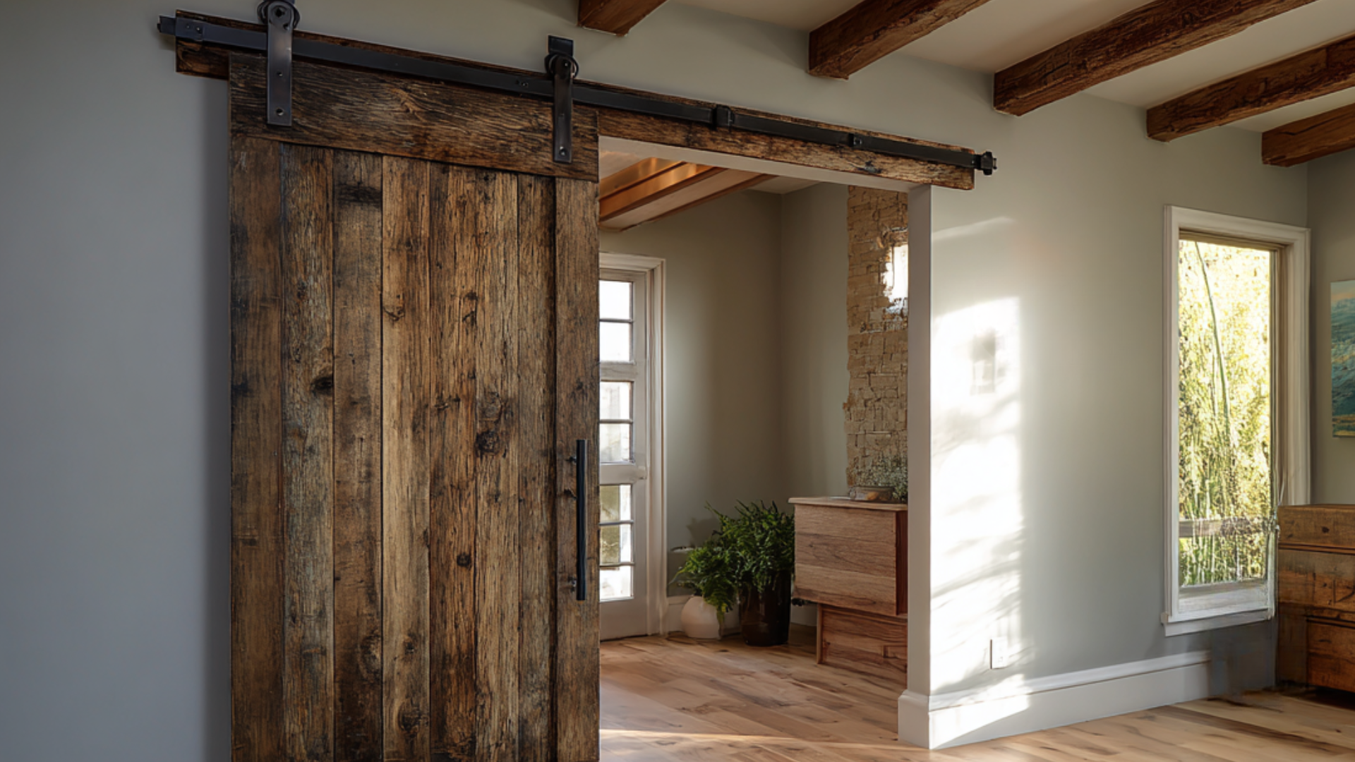sliding barn door